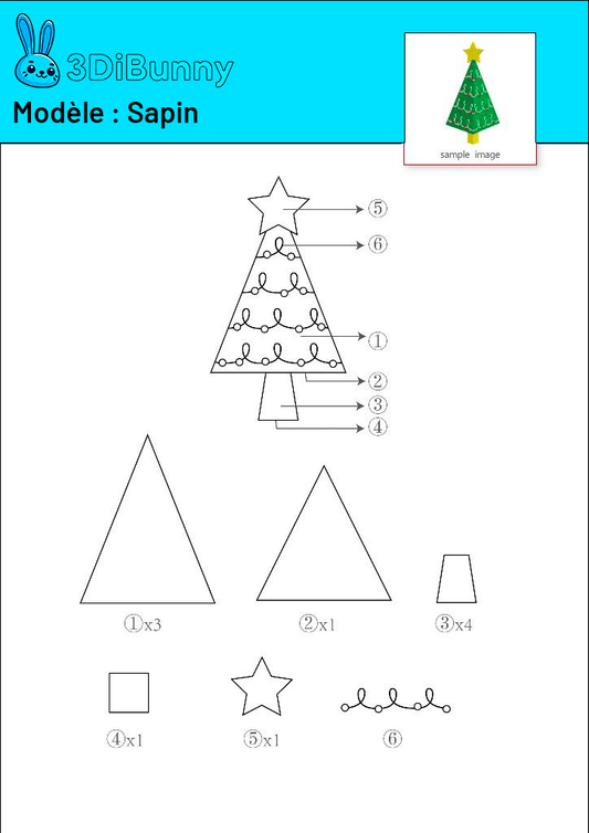 Modèle : Sapin